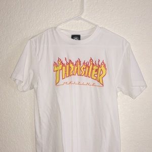 White Thrasher Tee